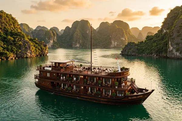 Heritage Line Ylang Cruise on Lan Ha Bay