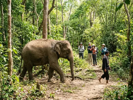 Yok Don Elephant Trek