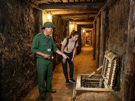 Cu Chi Tunnels Underground