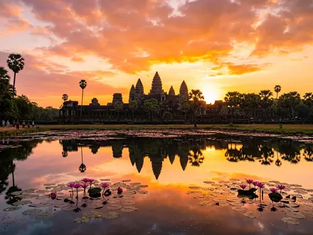 Angkor Wat at Sunrise