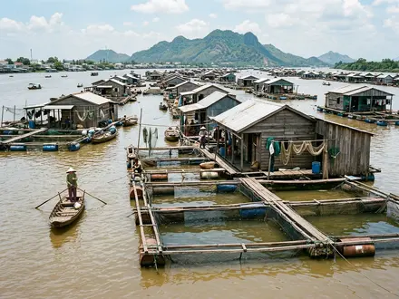 Floating Fish Farms
