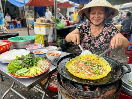 Jumping Shrimp Pancakes
