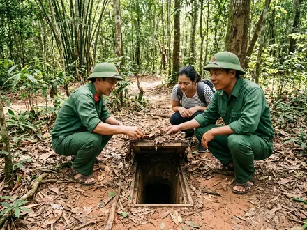 Cu Chi Tunnels
