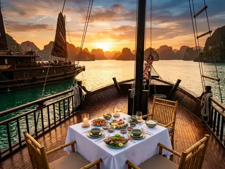 Ha Long Bay Sunset Cruise