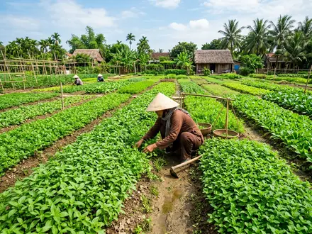 Tra Que Herb Village