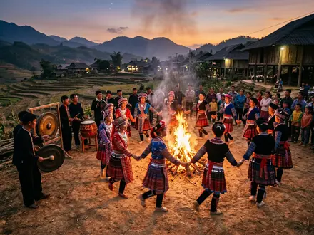 Xoe Dance Performance