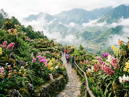 Ham Rong Orchid Gardens