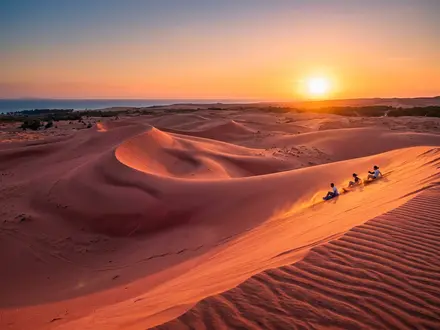 Red Sand Dunes