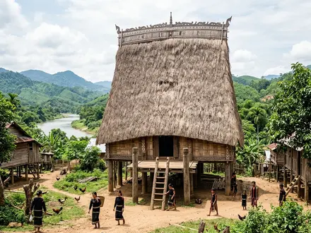 Kon K'tu Bahnar Village