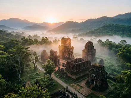 Morning Mist at Dawn