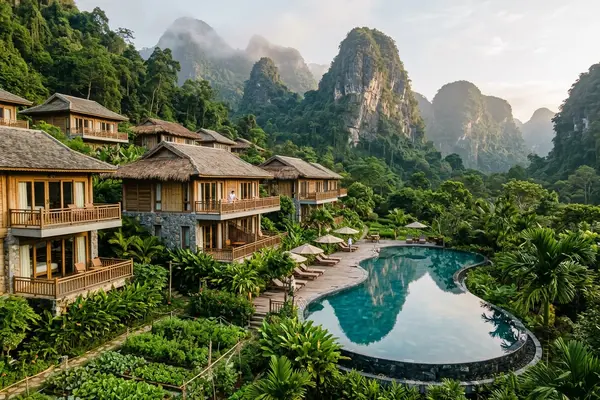 Victory Road Villas in Phong Nha